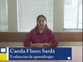 Presentación - Carola Flores Sardá - Evaluación de aprendizajes