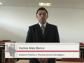 Gestión Pública y Planeamiento Estratégico - Carlos Alza Castro