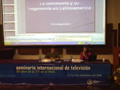 2° Conferencia Magistral: “La telenovela y su hegemonía" por Nora Mazziotti en el SITV