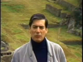 Vargas Llosa en Machu Picchu