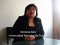 Entrevista a Vanessa Alza, docente de Trabajo Social en la Universidad Nacional de Trujillo