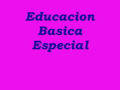 Educacion Especial