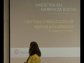 Clase Magistral de lectura y redacción de textos académicos - Elizabeth Tavera Peña