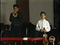 Niños en la Orquesta Sinfónica Nacional tocan en CENTRUM Católica