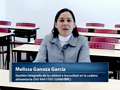 Gestión integrada de la calidad e inocuidad en la cadena alimentaria (ISO 9001/ISO 22000/BRC) - Melissa Ganoza García