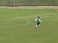 Alejandro empezando en el futbol